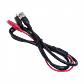 Cable de Prueba con 2 Pinzas a BNC-M, 90cm, Compatible con Instrumentos de Medición - Miniatura 1
