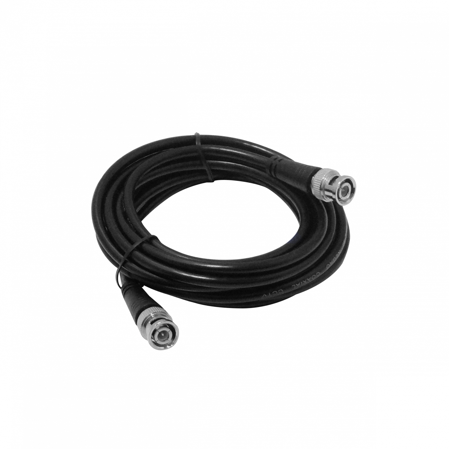 Cable RG59 Coaxial BNC-M a BNC-M, 3m Negro, para CCTV 1