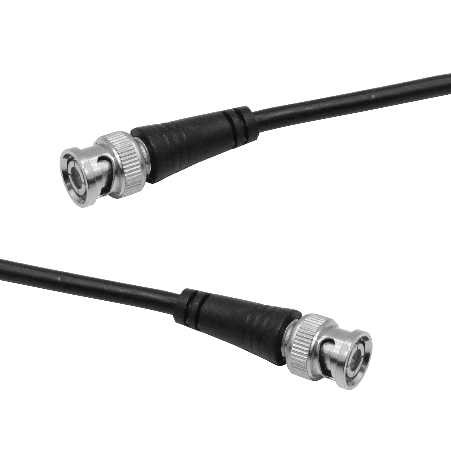 Cable RG59 Coaxial BNC-M a BNC-M, 5m Negro, para CCTV 2