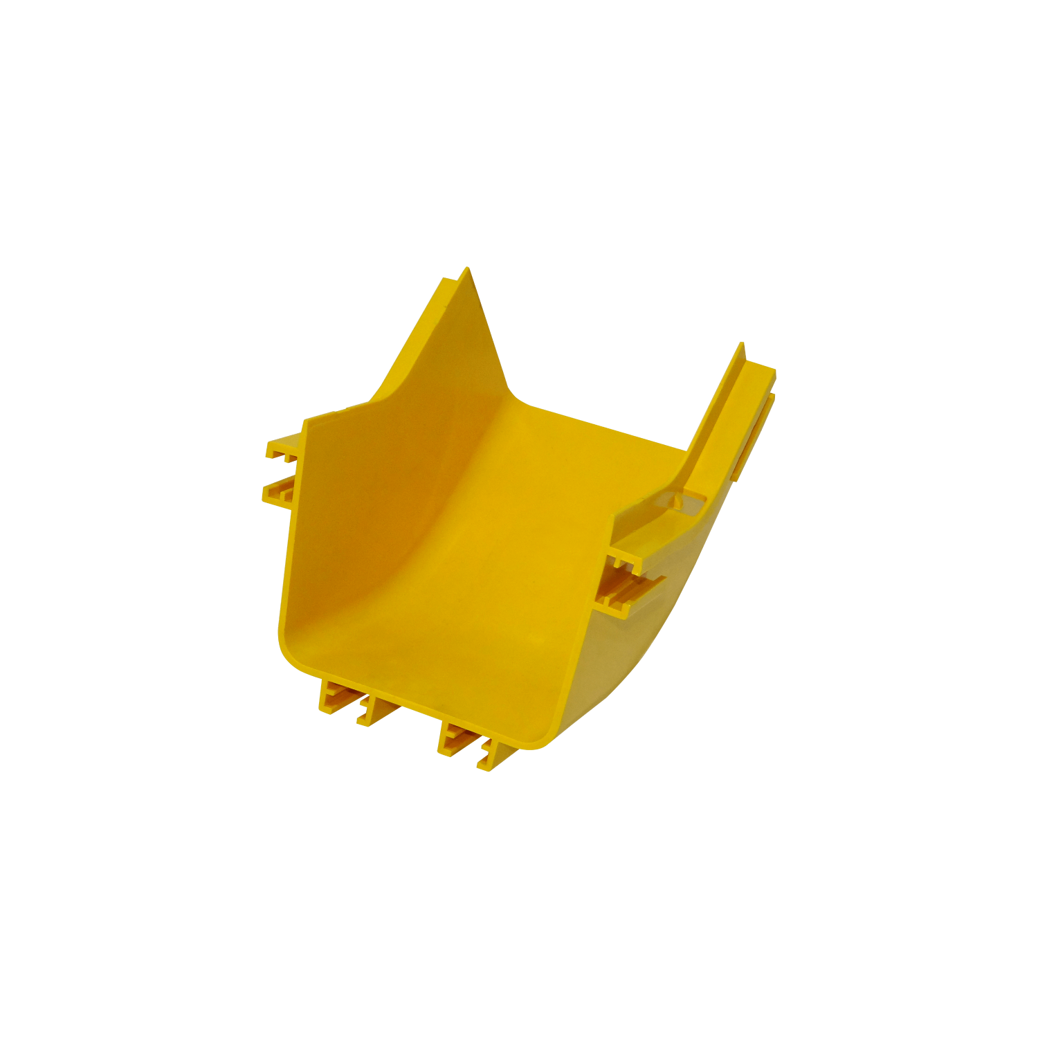 CCA-120-AI. 120x100mm Angulo 45º Interior Amarilla PC+ABS LSZH Macho 2