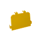 CCA-120-TF. 120x100mm Tapa Final Amarilla PC+ABS LSZH Hembra req/CC-120 - Miniatura 3