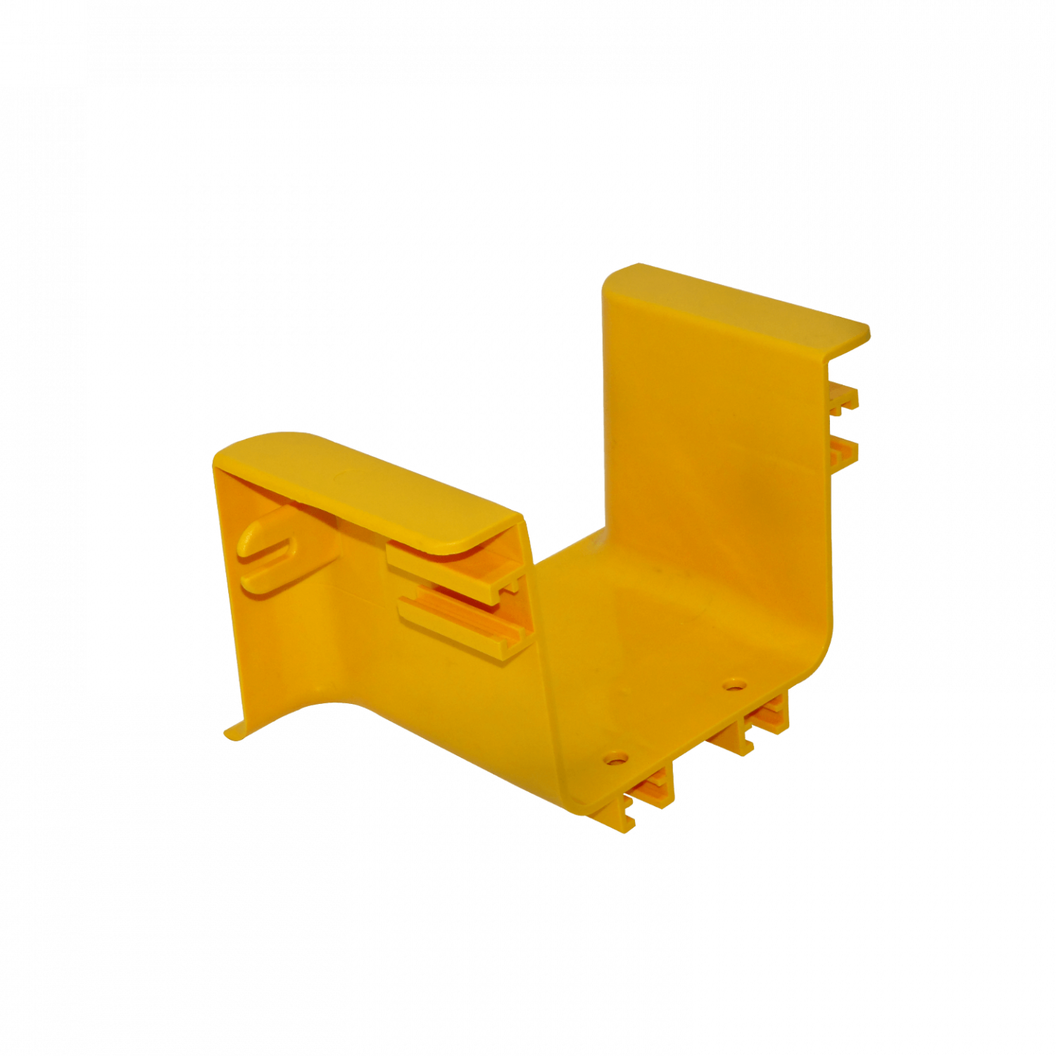 120x100mm Derivacion Universal Tee Amarilla PC+ABS LSZH Macho 1