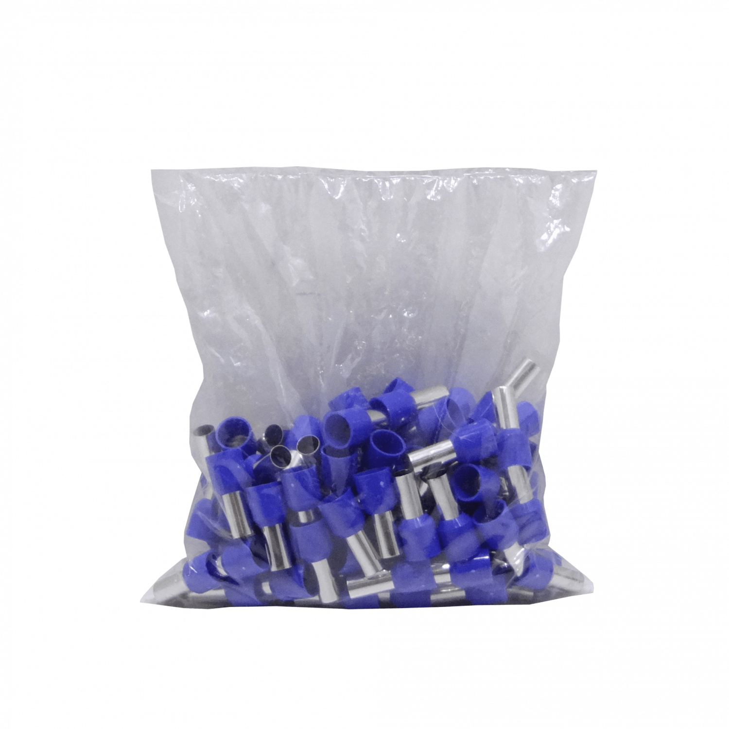 Azul 16,0mm2 12/22,2mm 100-unid AWG5 Ferrules Terminal Aislado Crimp 1