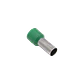 Verde 25,0mm2 16/29,0mm 100-unid AWG4 Ferrules Terminal Aislado Crimp - Miniatura 3