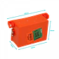 Caja de Distribución BTICINO 503TN, 105x61x38mm, 5/8