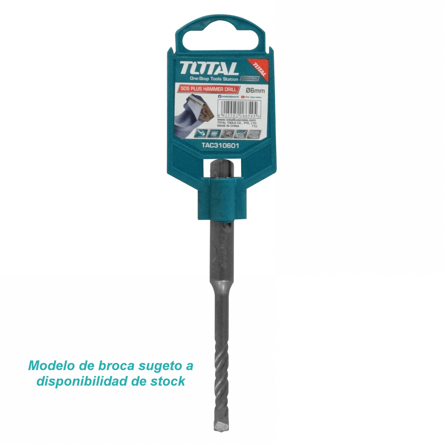 6mm x 110mm Broca Rotomartillo Concreto SDS sim-Hilti 2