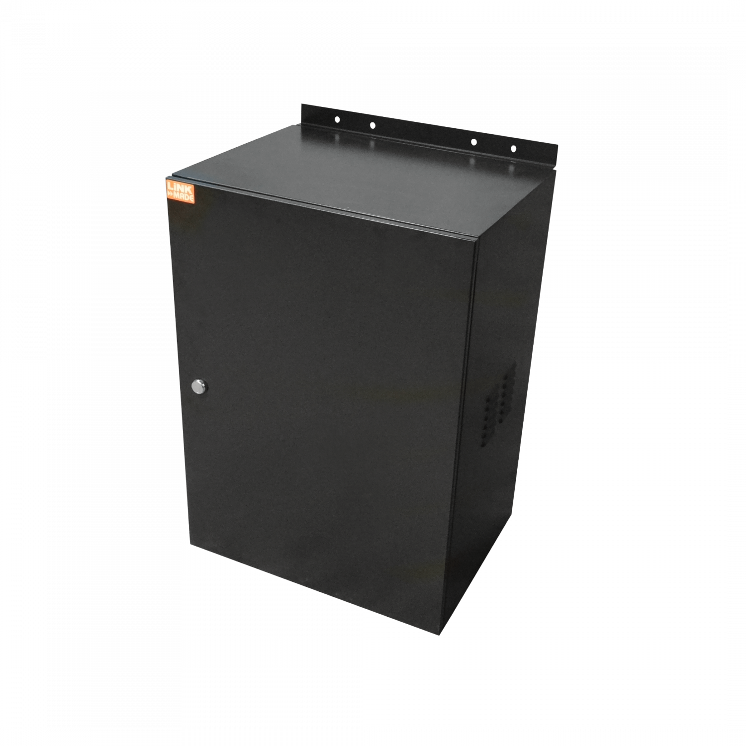 Rack Seguridad LINKMADE RK17-4E 17U 45cm Fondo Negro 2 Turbinas 1 Bandeja 5