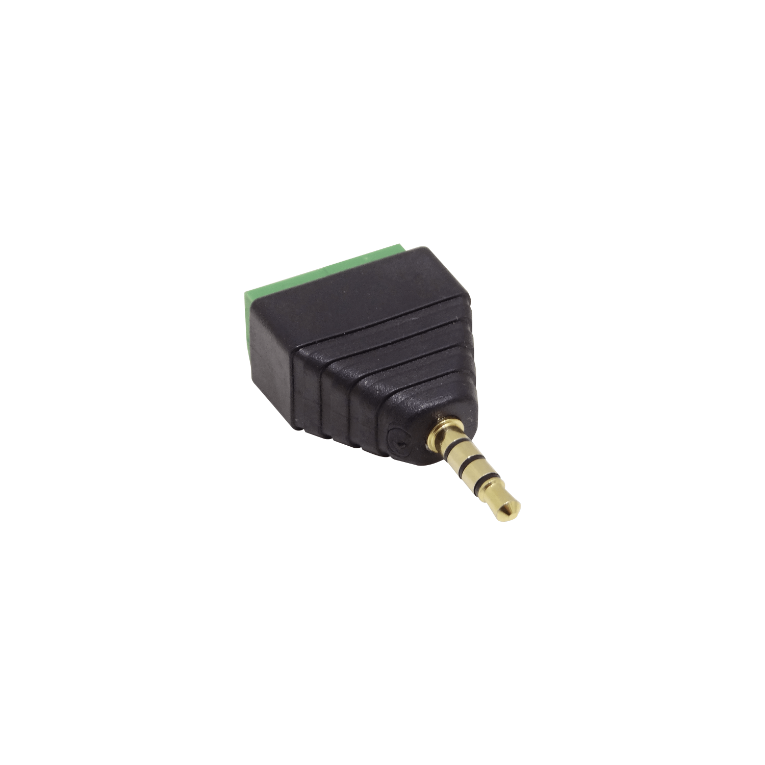 Conector A/V 4-Pin Jack 3.5mm Macho a Regleta Terminal 1