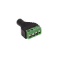 Conector A/V 4-Pin Jack 3.5mm Hembra a Regleta Terminal - Miniatura 1