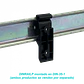 TELTONIKA Montaje Plastico Angosto Riel Din para Router RUT9xx RUT240 - Miniatura 5