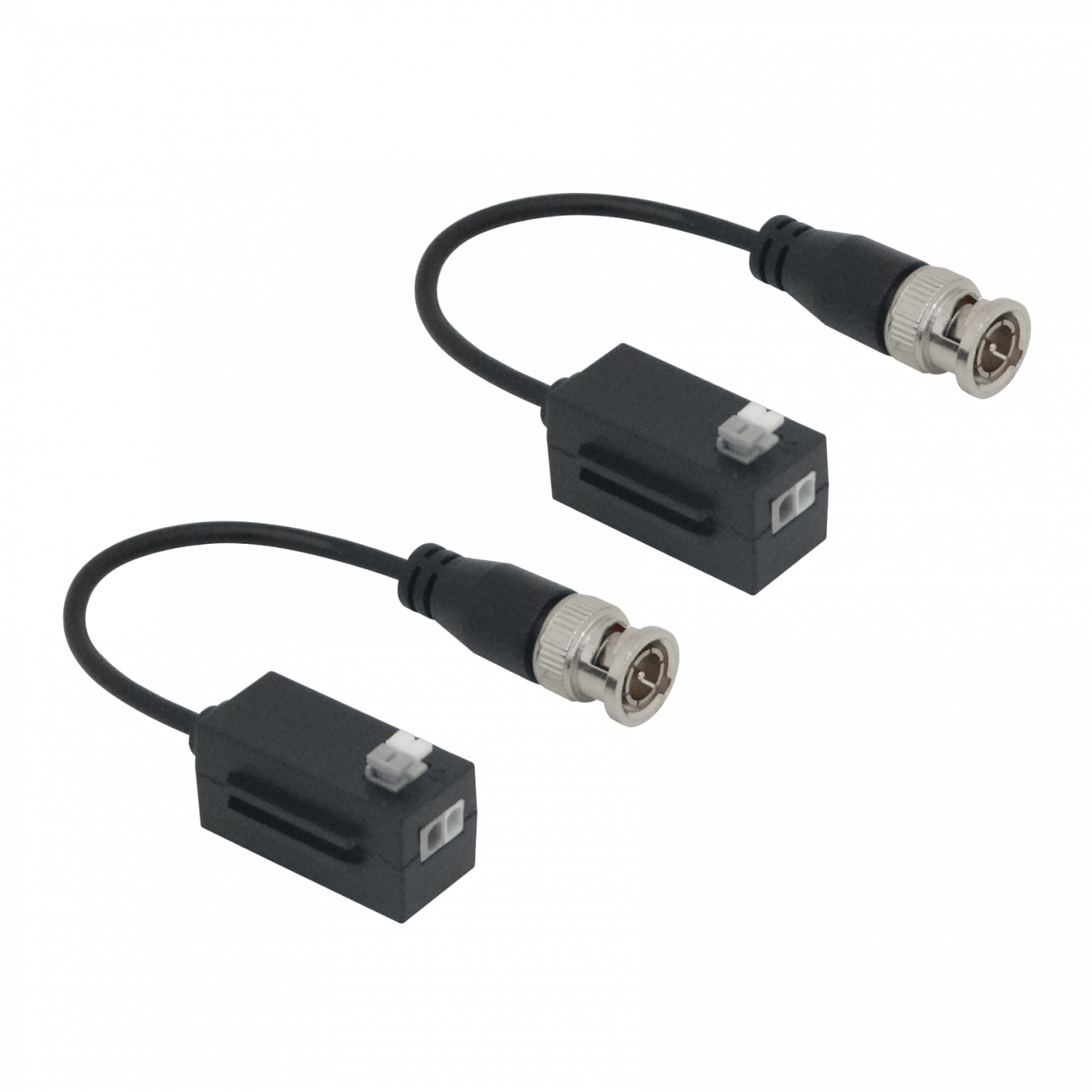DAHUA Video Balun 4K Pin-Push Pasivo 1-Par CCTV BNC-Macho PFM800-4K 1