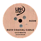 RG59 305mt Blanco Aleacion-CCS Cable Coaxial RG-59 - Miniatura 1