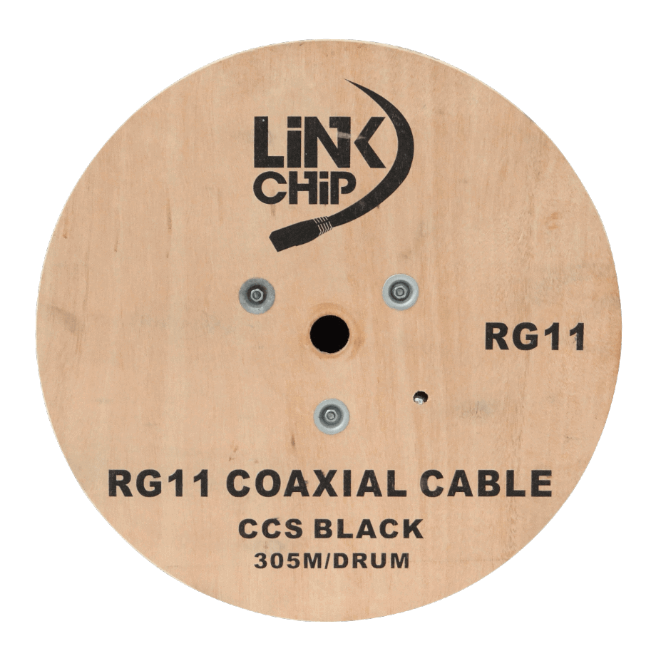 Cable Coaxial RG11 305m Negro - Aleación CCS, CCTV 3