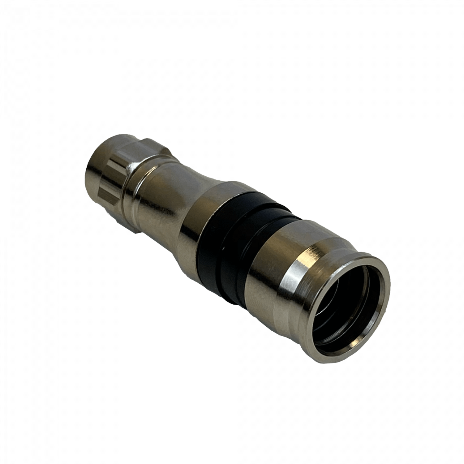 Conector F-Macho Compresión RG11 16mm con Refuerzo para Cable Coaxial 2