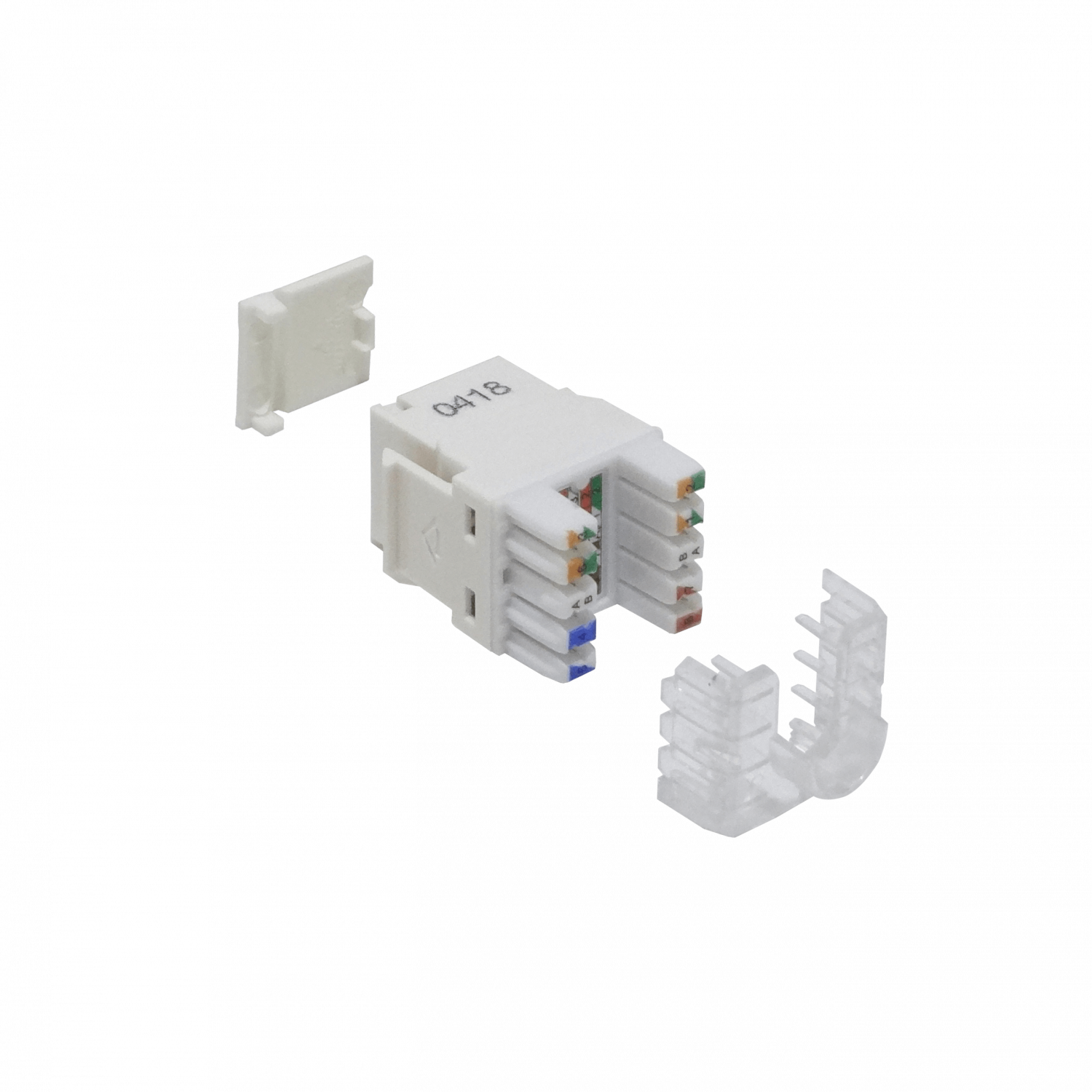 Keystone Furukawa KP5WF Cat5e UTP Multilan hembra RJ45 blanco 3