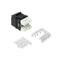 Keystone Furukawa KP5NF Cat5e UTP Multilan hembra RJ45 negro - Miniatura 2