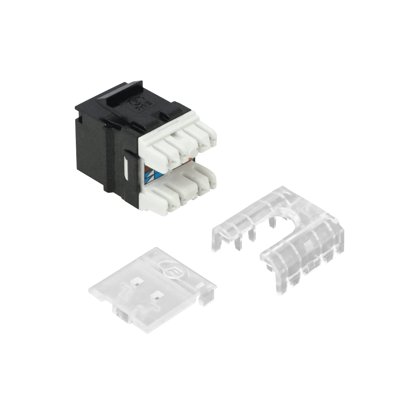 Keystone Furukawa KP5NF Cat5e UTP Multilan hembra RJ45 negro 2