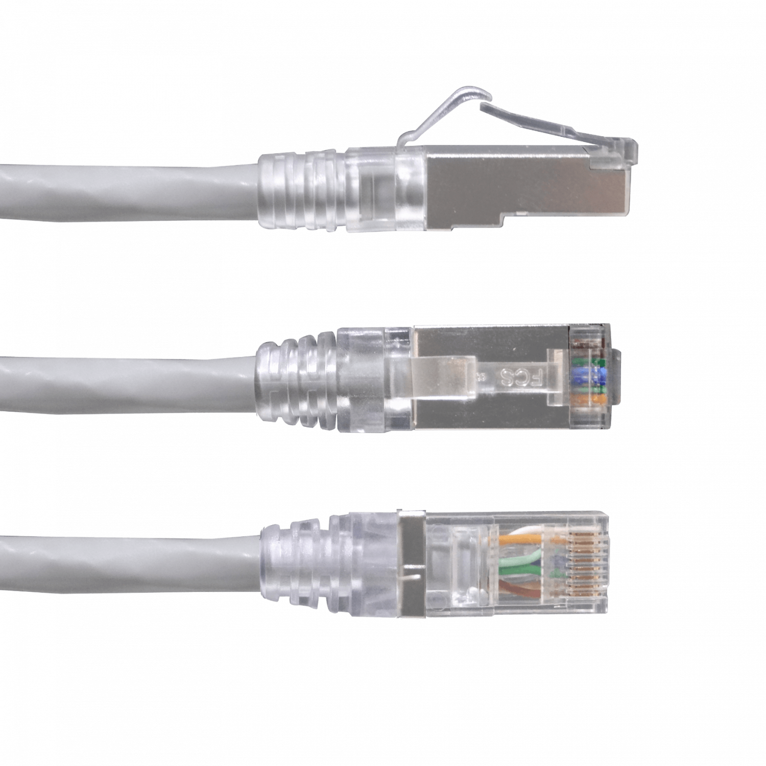 Cable Patch Furukawa Cat6a 2mt Gris F/UTP LSZH RJ45 Gigalan 1