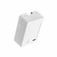 Roseta Furukawa RST-1P sobrepuesta blanca para 1 keystone 27x45x66mm - Miniatura 3