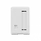Roseta Furukawa RST-1P sobrepuesta blanca para 1 keystone 27x45x66mm - Miniatura 5