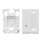 Roseta Furukawa RST-1P sobrepuesta blanca para 1 keystone 27x45x66mm - Miniatura 7