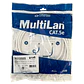 Cable Patch Furukawa Cat5e 3mt Blanco U/UTP CM RJ45 Multilan - Miniatura 1
