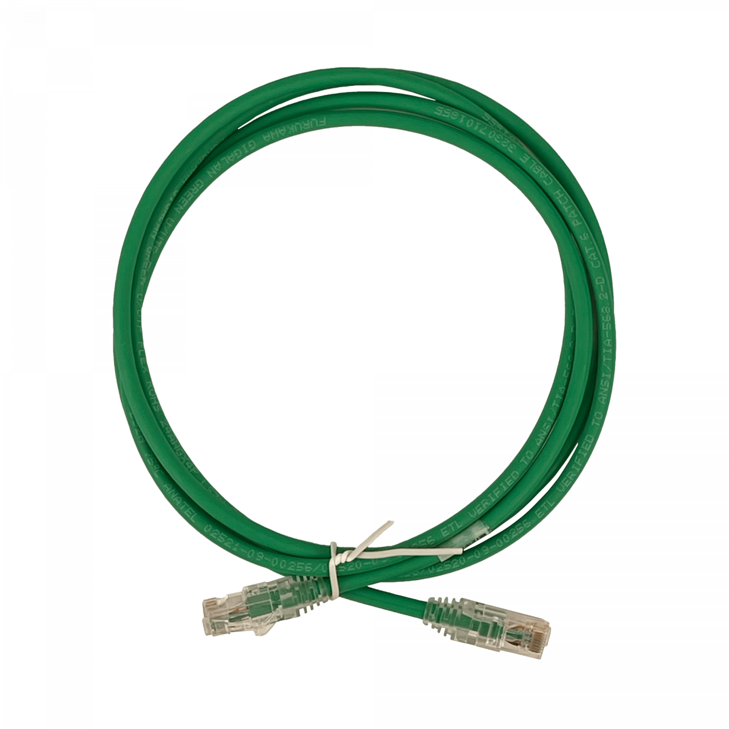 Cable Patch Furukawa Cat6 2mt Verde U/UTP LSZH RJ45 Gigalan 1