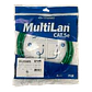 Cable Patch Furukawa Cat5e 3mt Verde U/UTP CM RJ45 Multilan - Miniatura 1