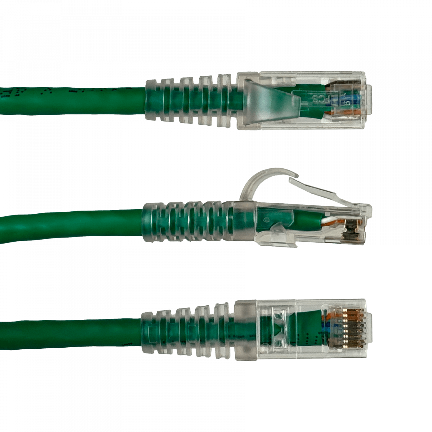 Cable Patch Furukawa Cat5e 3mt Verde U/UTP CM RJ45 Multilan 3
