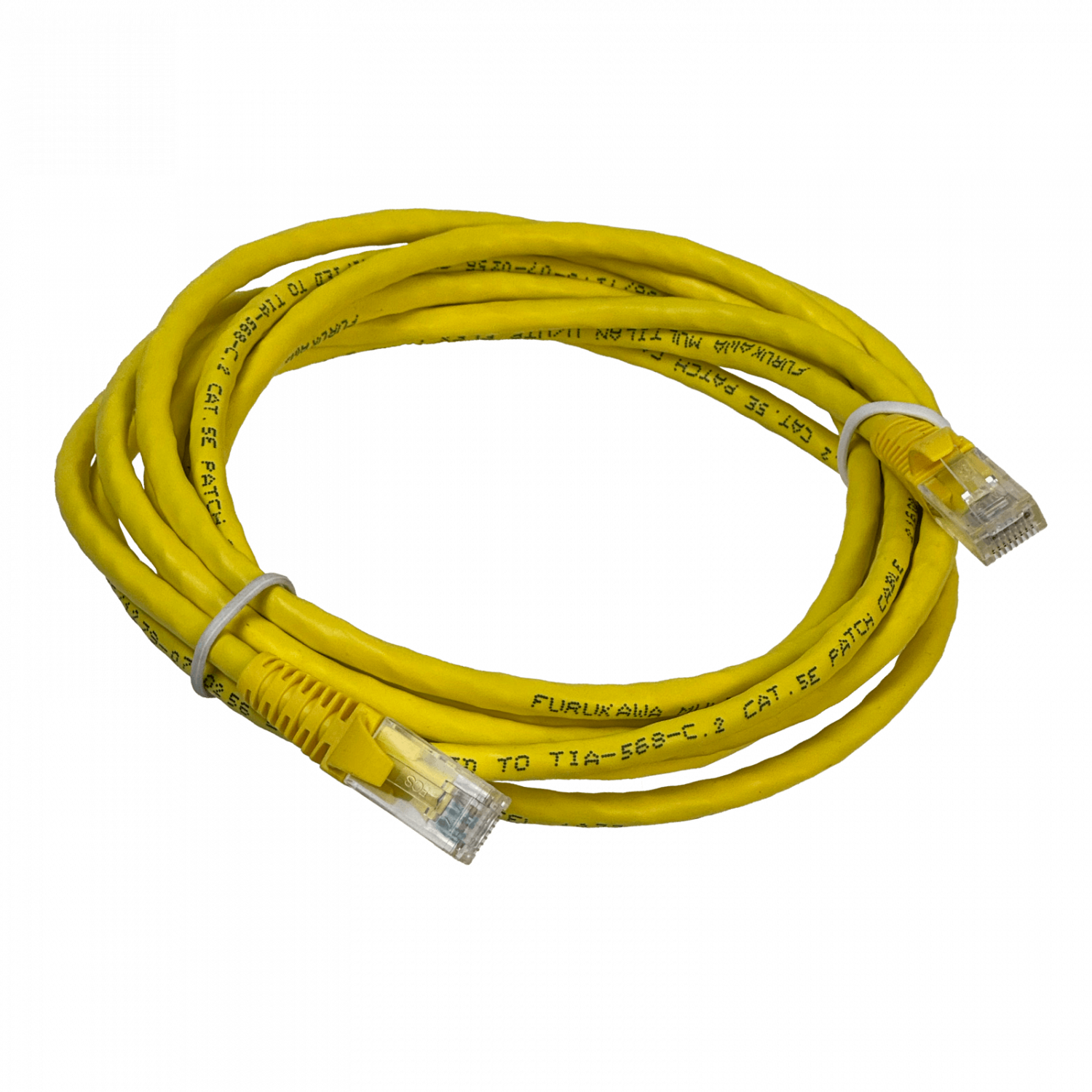 Cable Patch Furukawa Cat5e 3mt Amarillo U/UTP CM RJ45 Multilan 4