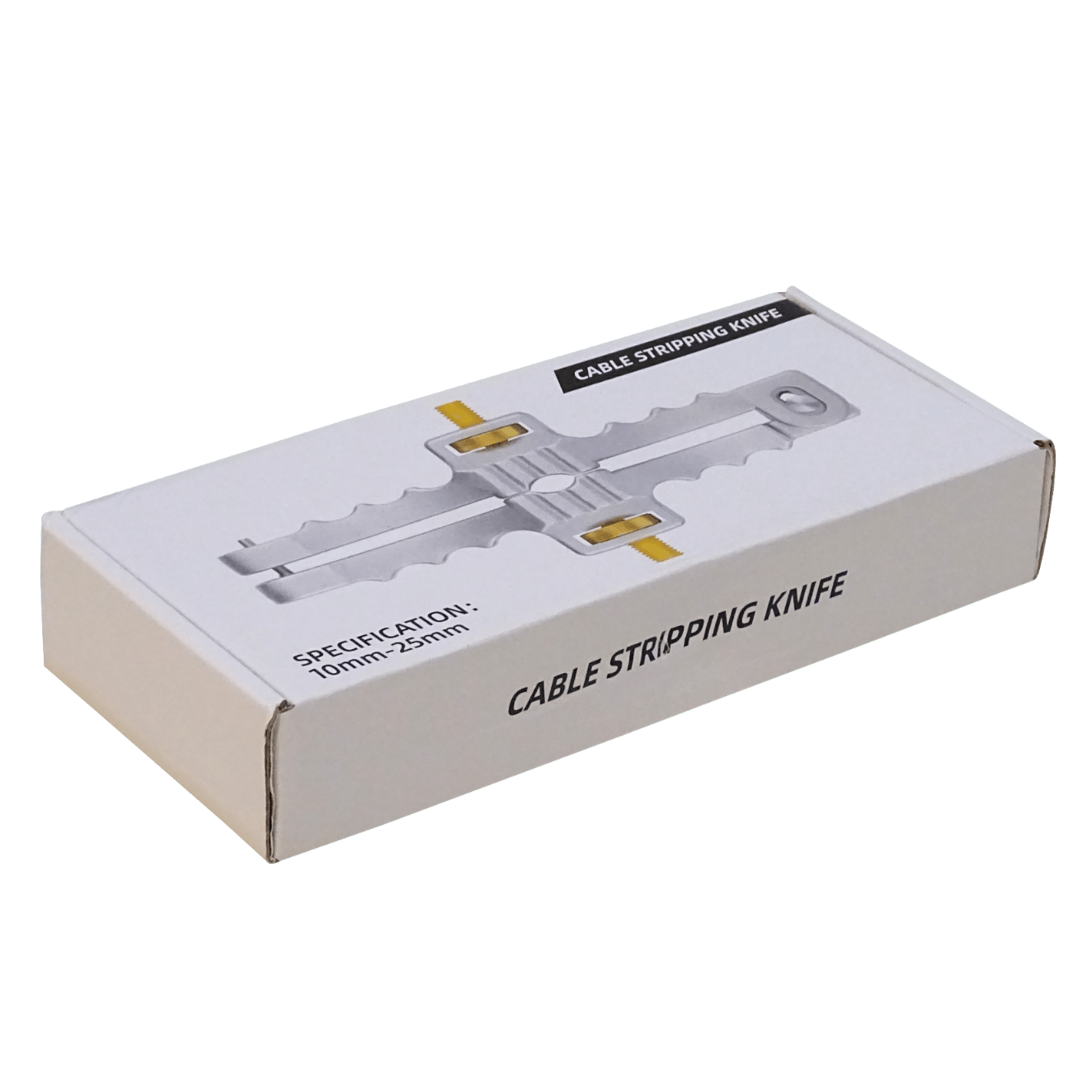 Sangradora para Cable de Fibra Óptica, 10-25mm, Incluye 2 Repuestos 1