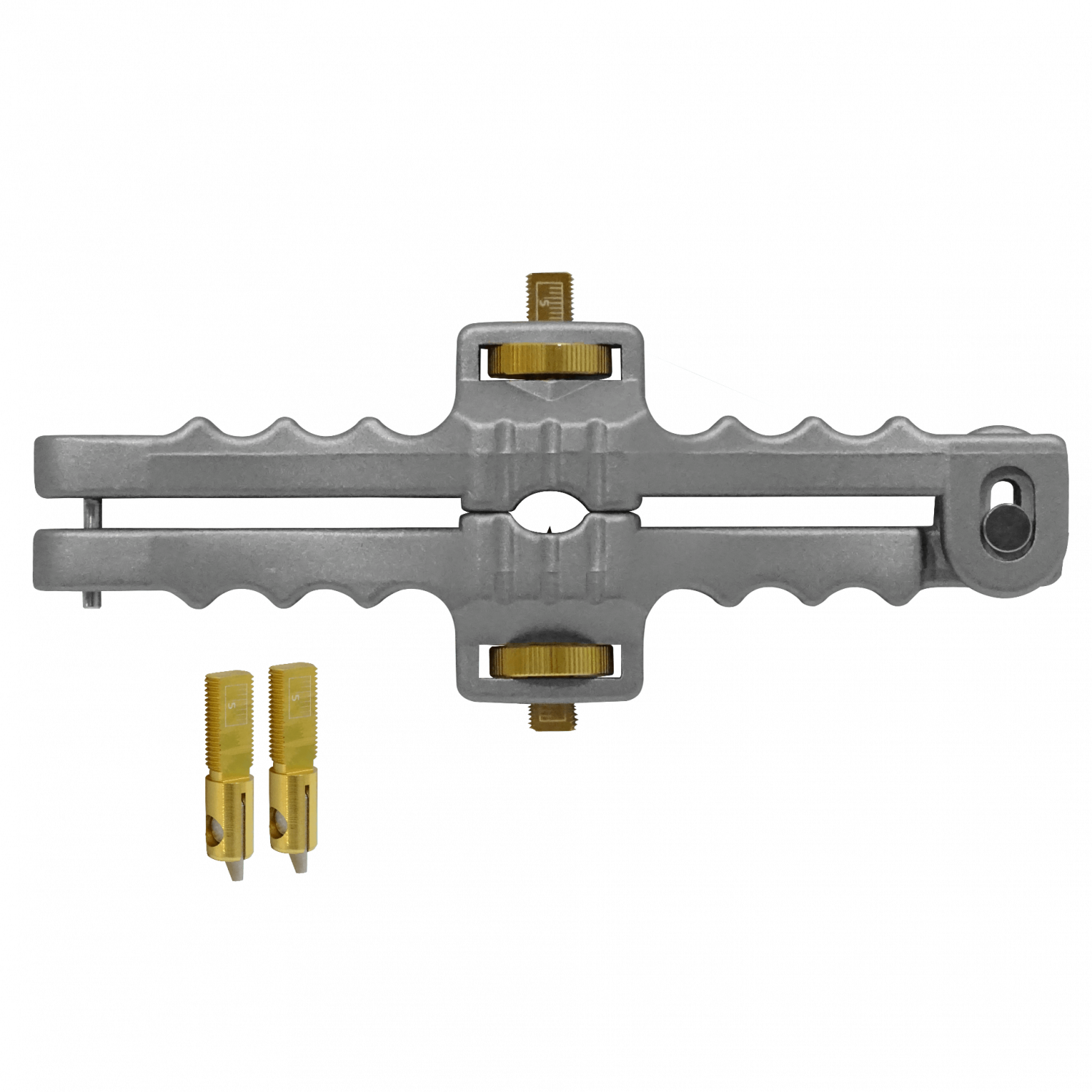 Sangradora para Cable de Fibra Óptica, 10-25mm, Incluye 2 Repuestos 2