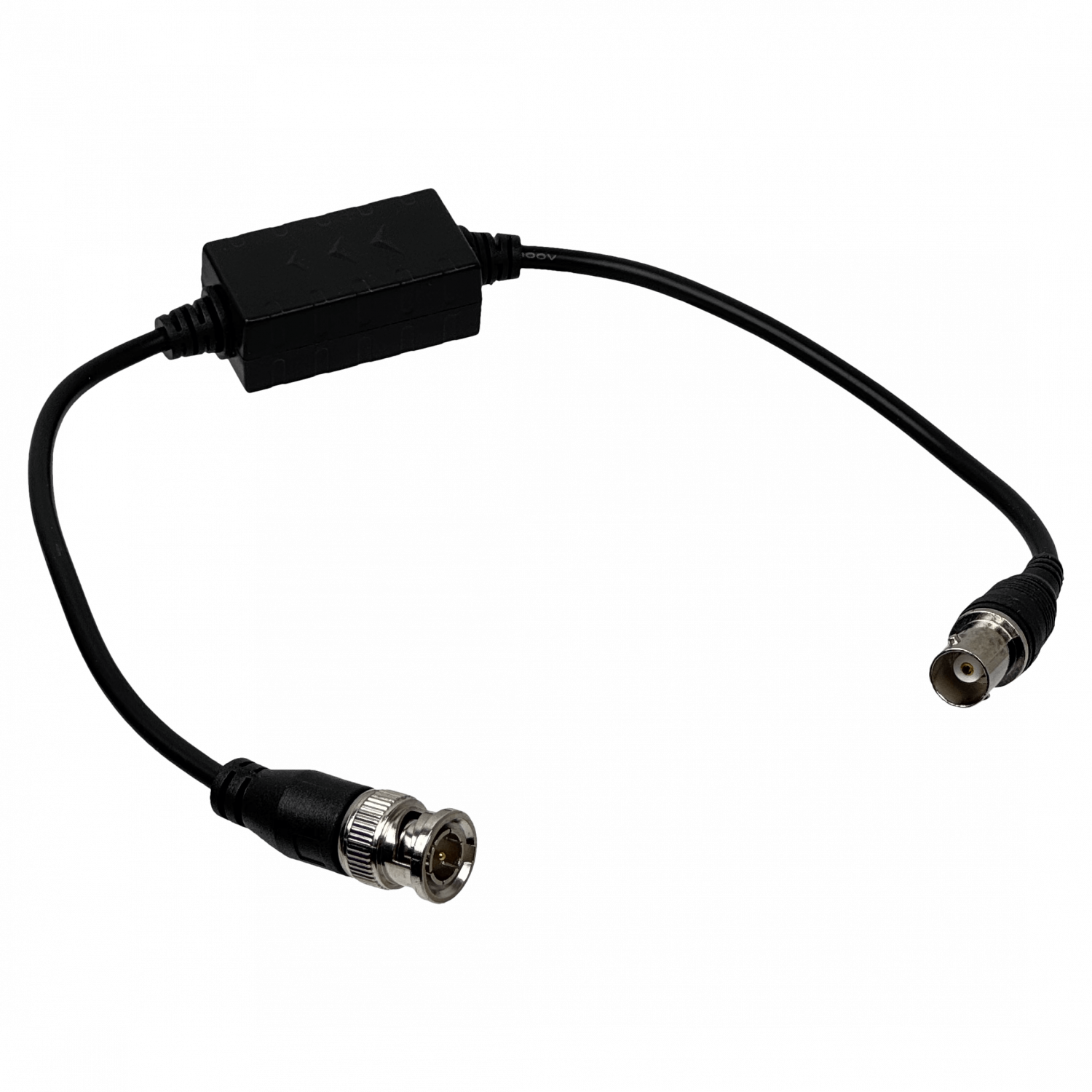 Video Balun Filtro Aislador de Tierra BNC-Macho a BNC-Hembra 1
