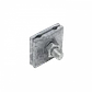 Brida 1-Perno-Hex3/4p 45x46x5mm Largo-38mm M12 para Sujecion Postacion - Miniatura 4