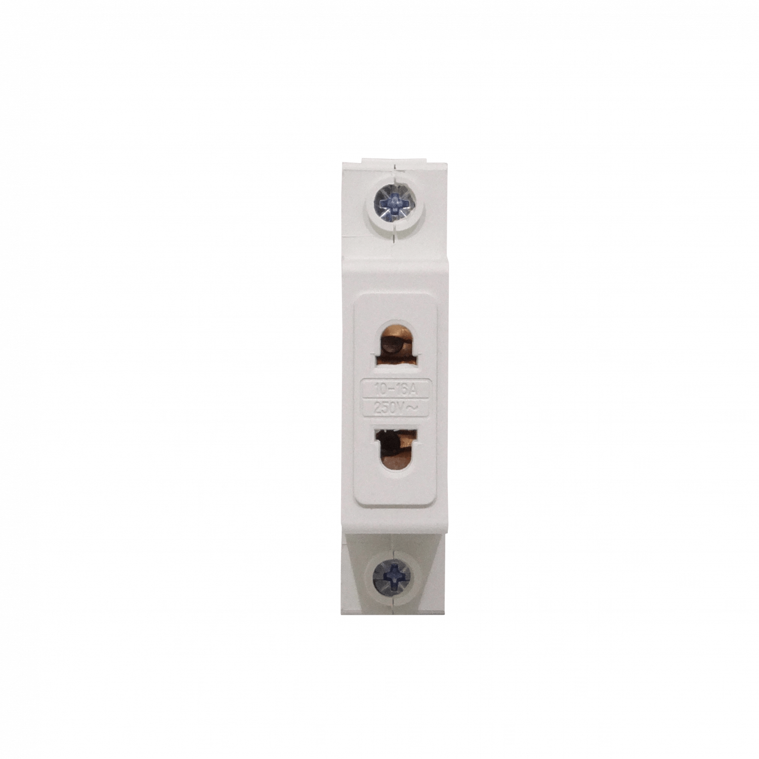 1-Enchufe 10/16A sin-Tierra US-EU-CL para Riel Din Ancho-18mm sin-Norm 3