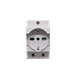 Enchufe c/Tierra Schuko-Chile 10/16A p/RielDin Ancho-44mm Certificable - Miniatura 1