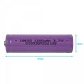 Batería de Litio Recargable 3.7V, 1200mAh, Li-ion - Miniatura 2