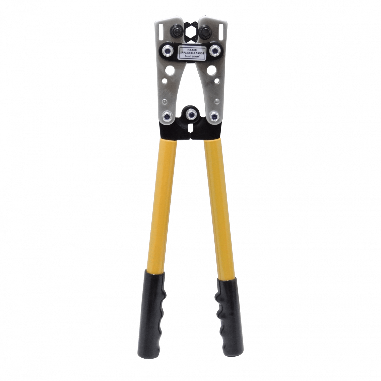 Herramienta Crimpeadora Hexagonal, 6-50mm², Compatible con 10-1AWG 7