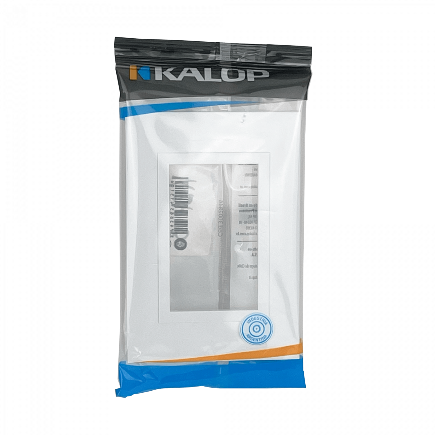 KALOP Placa Zen 3-Puestos Basica Blanco Tapa 3-Modulo 128x89mm KS41510 2