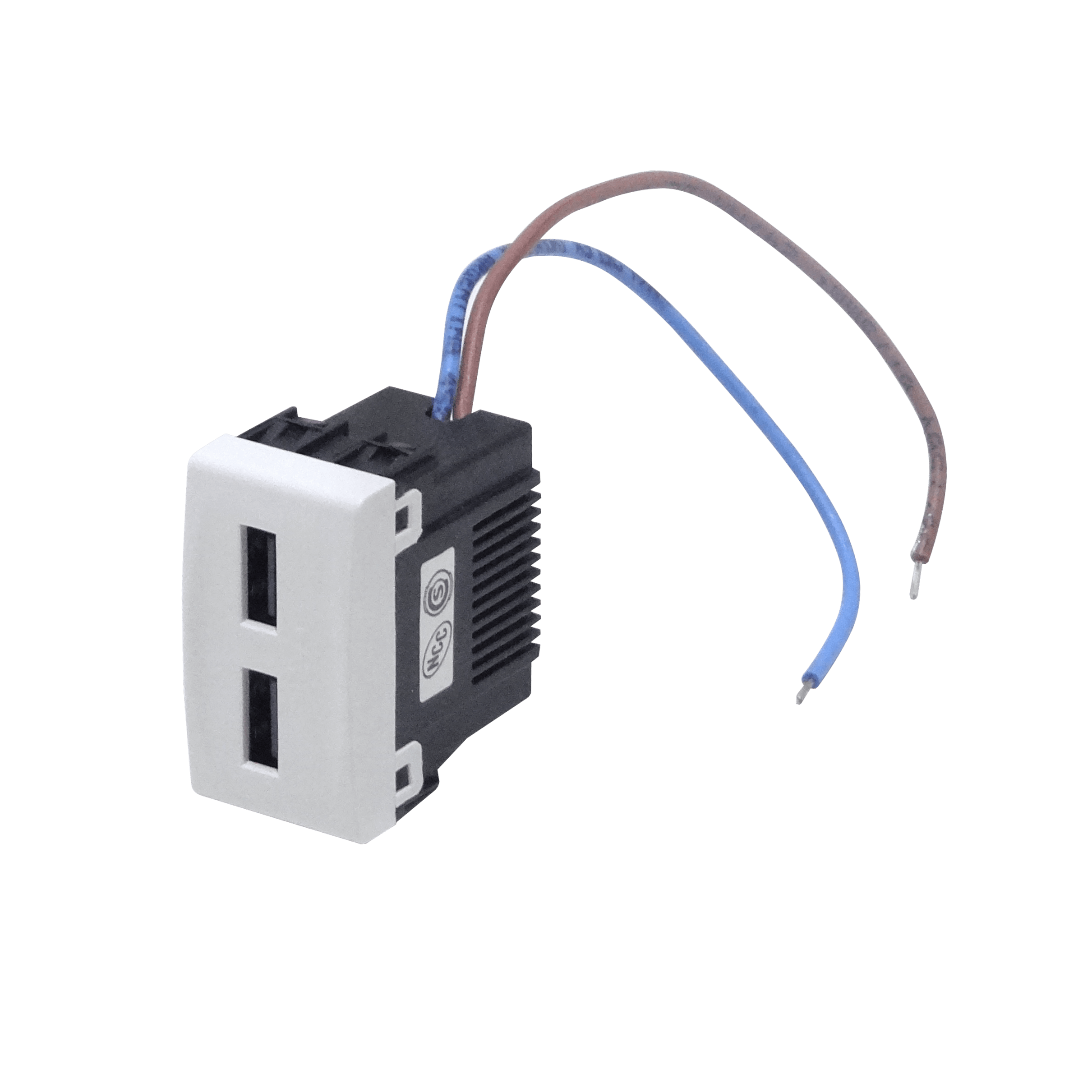 KALOP Modulo 2xUSB-AH 5V 2A 10W 100-240VAC req-Bastidor KS40490 1