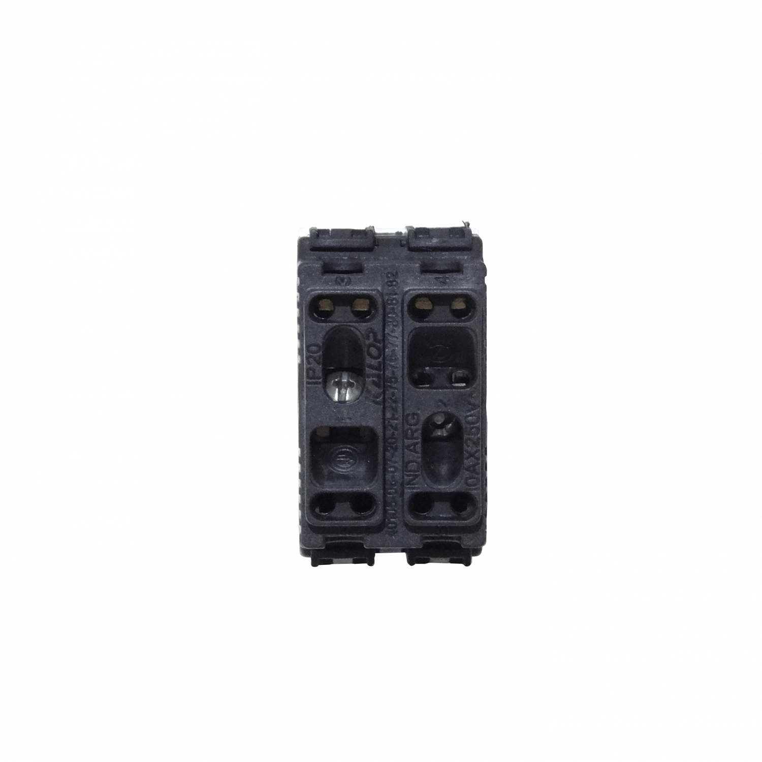 KALOP Blanco Bipolar 9/12 4pin Interruptor 10A 250V req/KEP-A KL40175 2