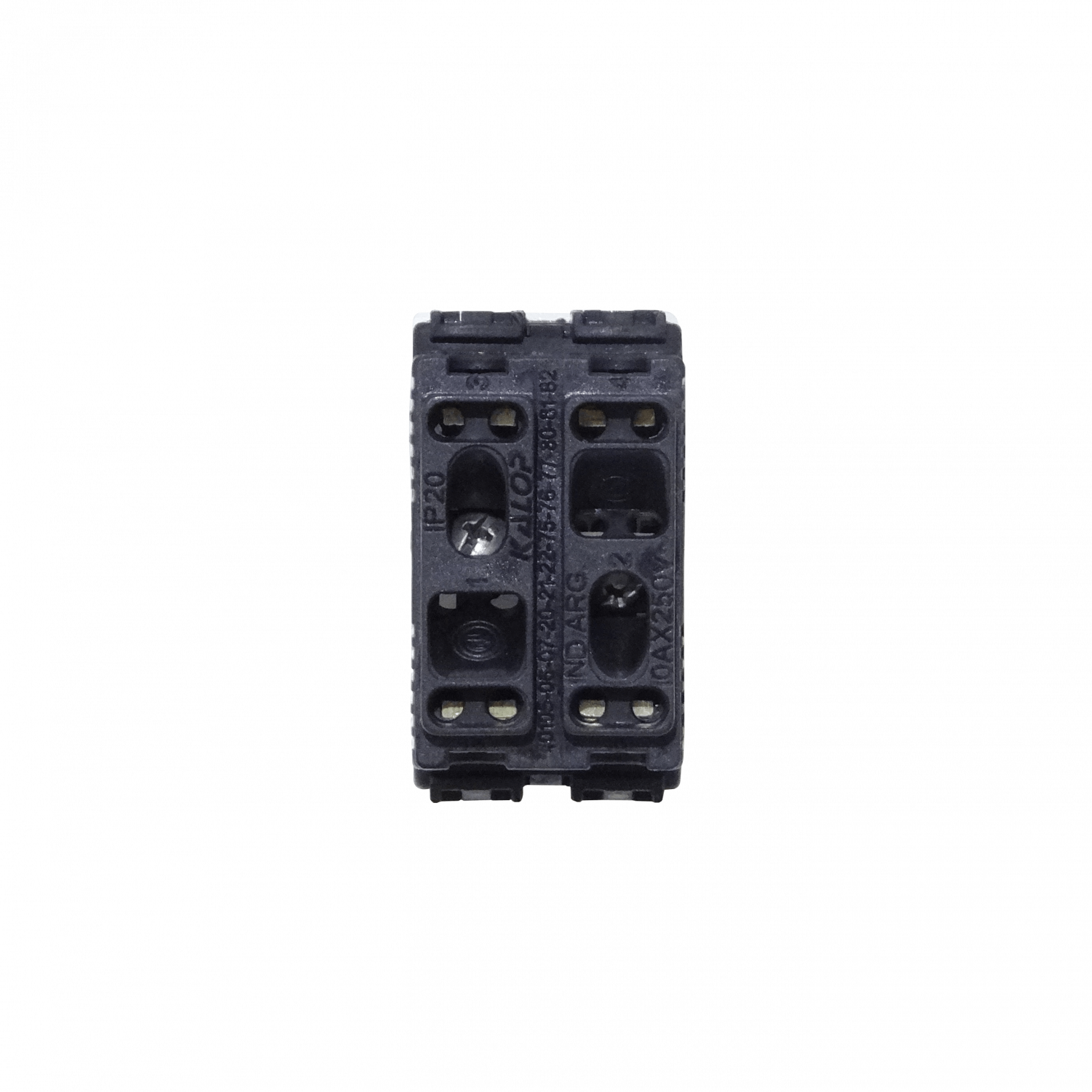 KALOP Blanco Bipolar 9/24 6pin Interruptor 10A 250V req/KEP-A KL40180 2