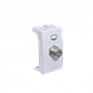 KALOP Blanco Toma Catv Pin Fino F-F Coaxial F-H/F-H req/KEP-A KL40291 - Miniatura 3