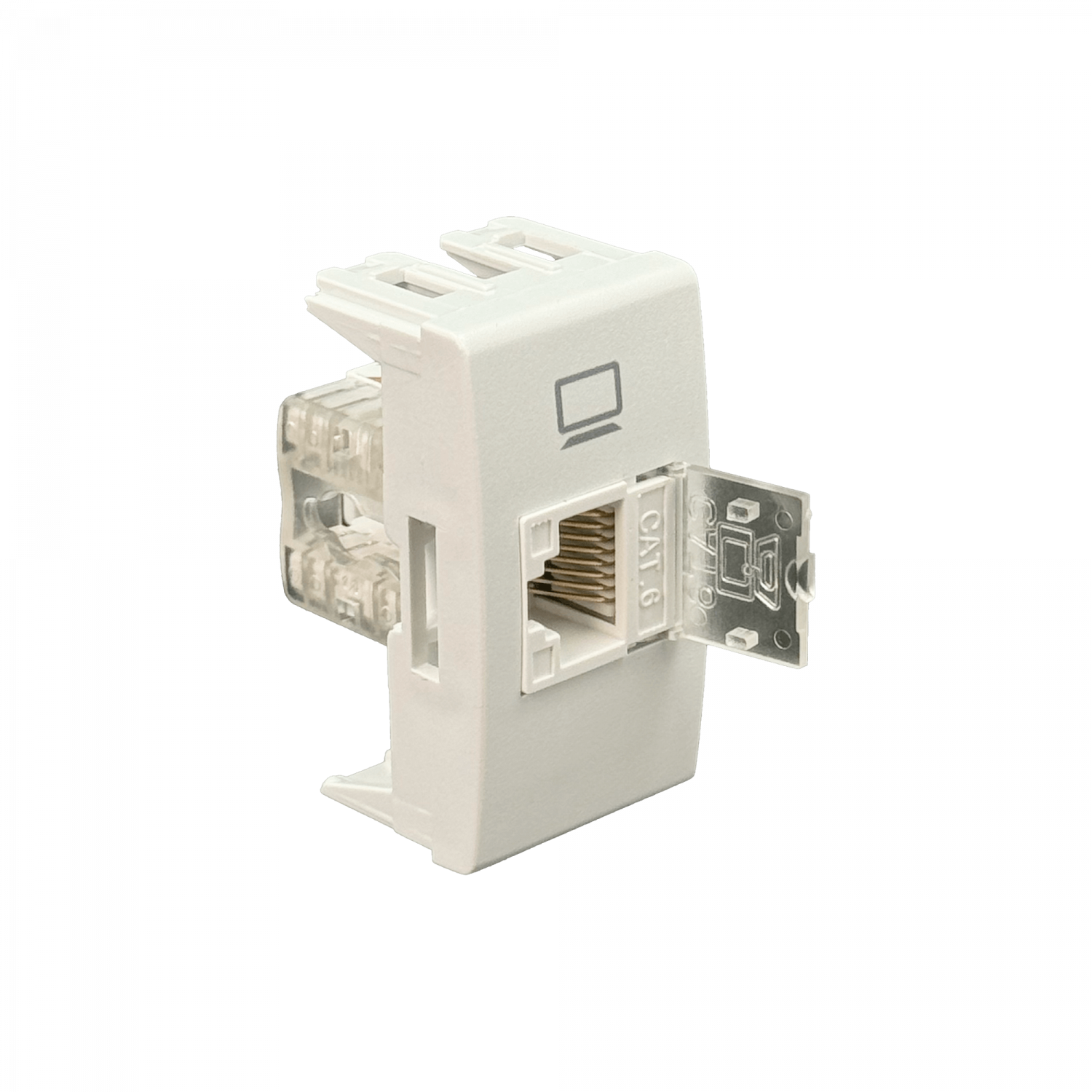 KALOP Blanco Cat6 RJ45 8P8C inc-Keyston AutoPunch req-Bastidor KL40339 5