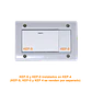 KALOP Blanco Teclon Pulsador 2pin Interrupt 16A 250V req/KEP-A KP40123 - Miniatura 4
