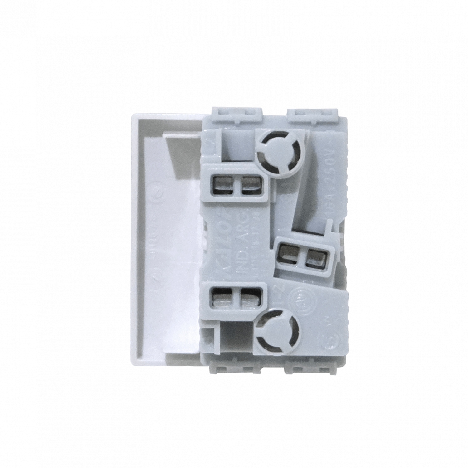 KALOP Blanco Teclon/2 3pin 9/24 Interruptor 16A 250V req/KEP-A KL40126 3