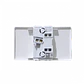 KALOP Blanco Teclon 3pin 9/24 Interruptor 16A 250V req/KEP-A KT40126 - Miniatura 1