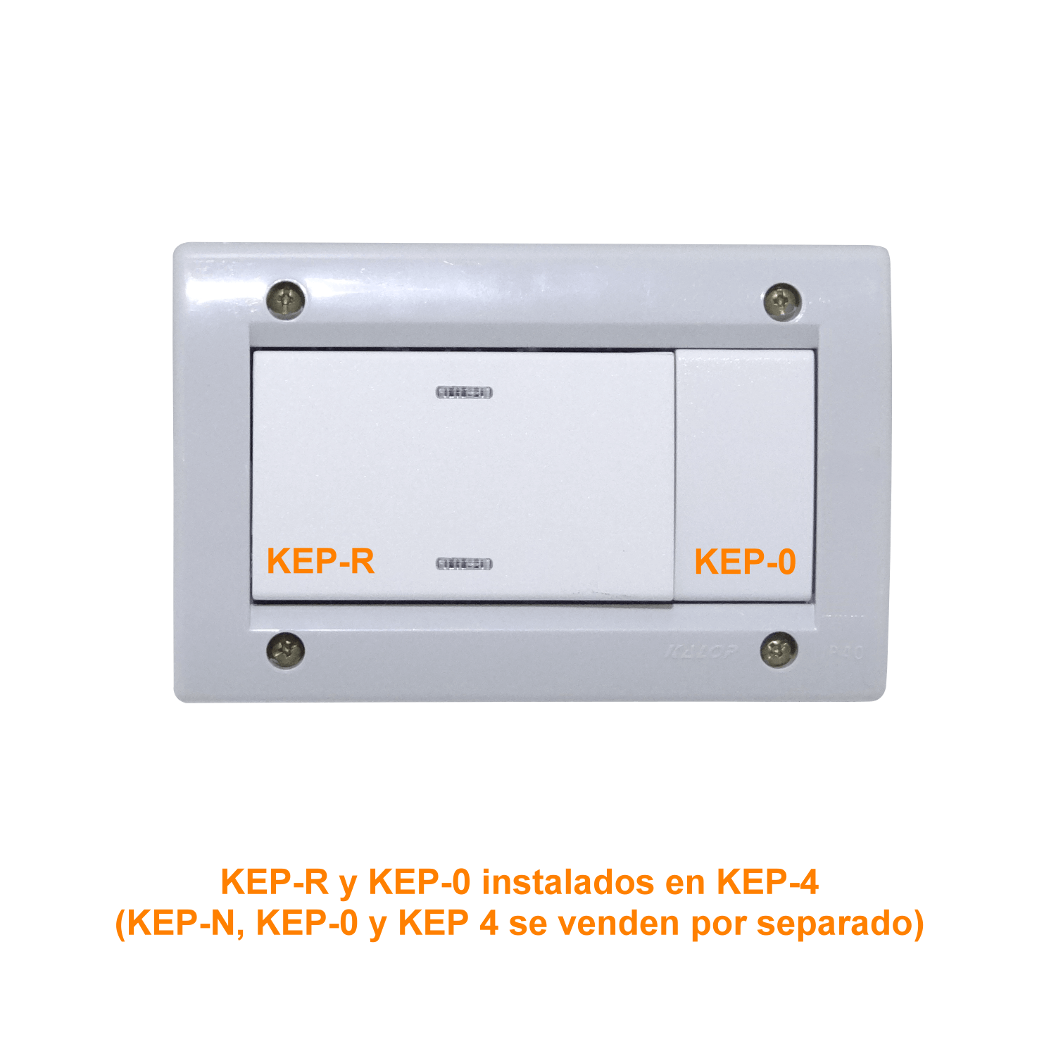 KALOP Blanco Teclon 3pin 9/24 Interruptor 16A 250V req/KEP-A KT40126 4
