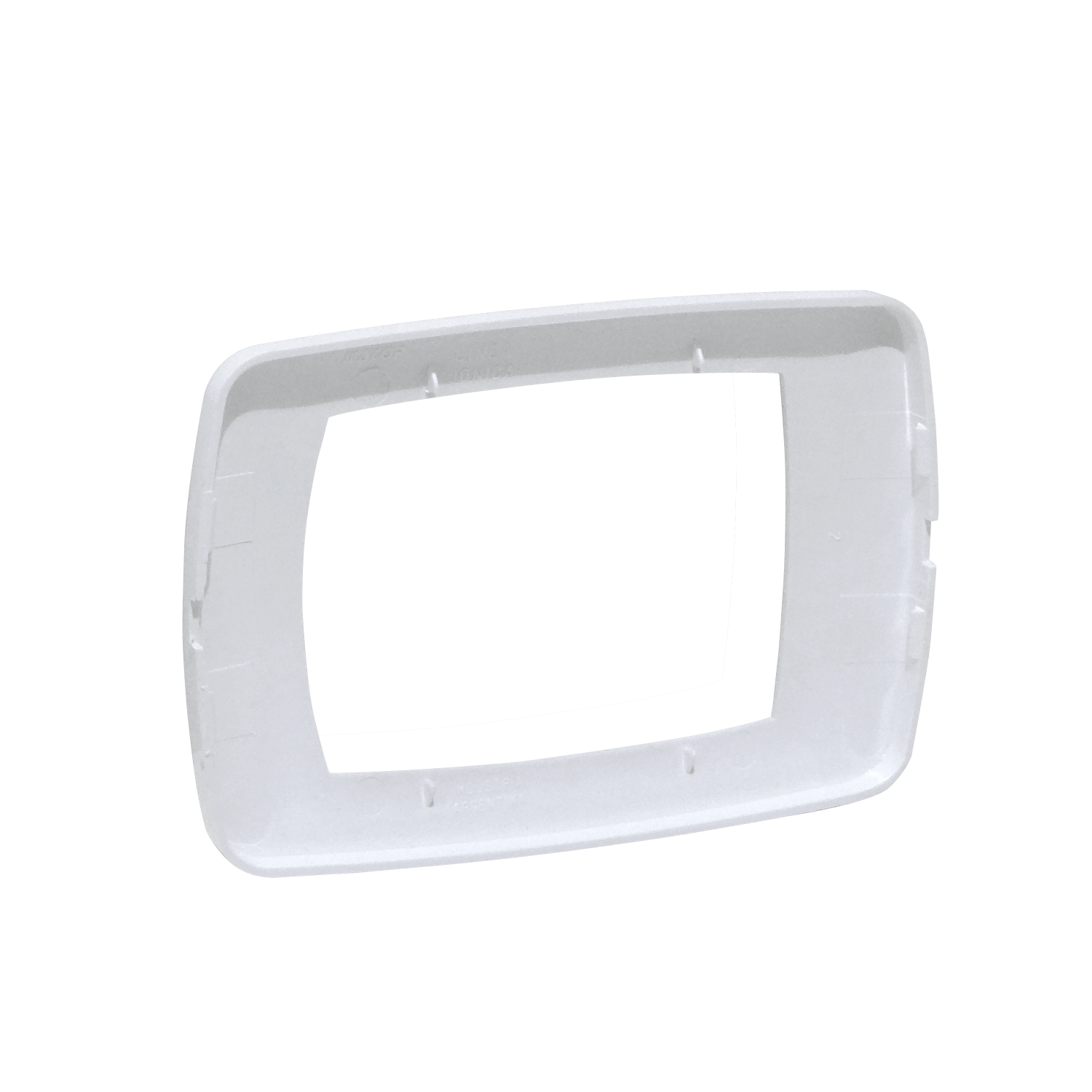 KALOP Jonica Blanco Placa Tapa 3 Modulos 3-Puestos req/KEP-X KL40815 1