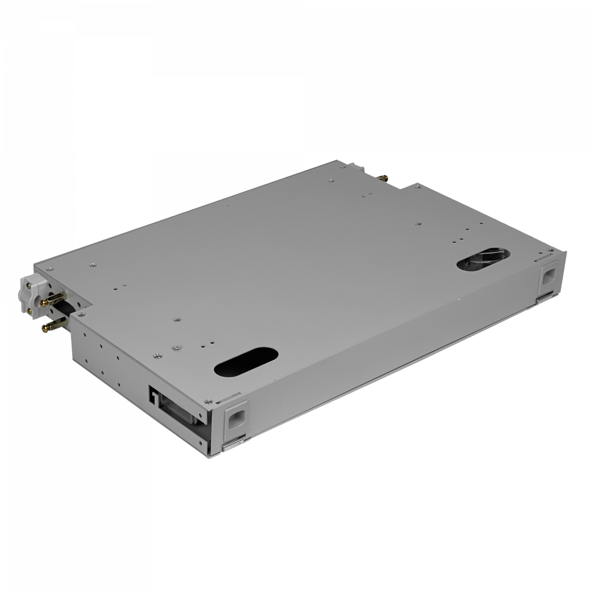 Cabecera 1U-Rack Metalica tipo ODF para 1 bandeja 1